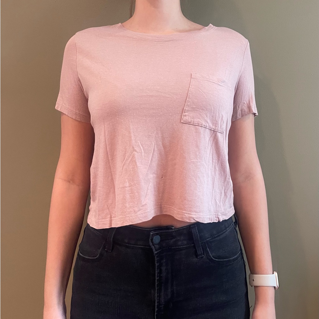H&M Basic Crop Top
